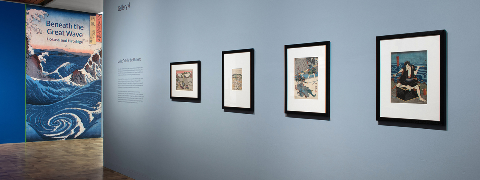 colourful artwork in a gallery space