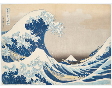 The Great Wave off Kanagawa by Hokusai