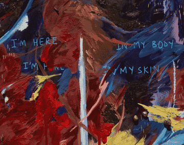Detail of Michaela Yearwood-Dan, The Practice of Liberation