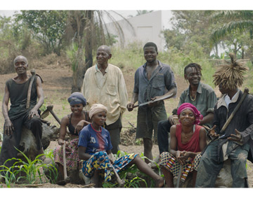 CATPC members in a still from White Cube, Renzo Martens, © Human Activities, 2020.