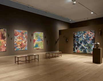 Installation shot of Michaela Yearwood-Dan: The Practice of Liberation 
